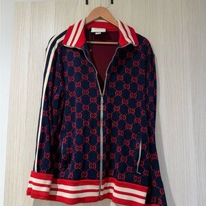 Gucci GG Jacquard Classic Track Jacket